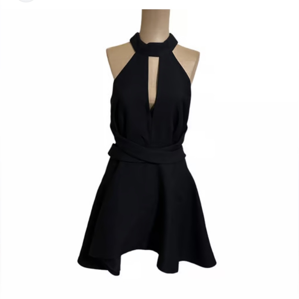 Lulu’s Black cut out sexy dress size medium like new